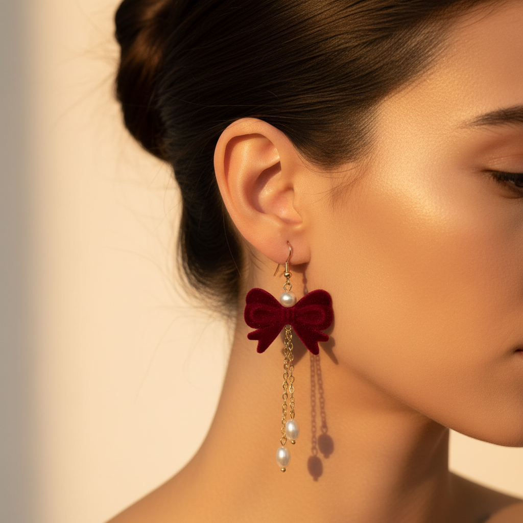 The Scarlet Earrings