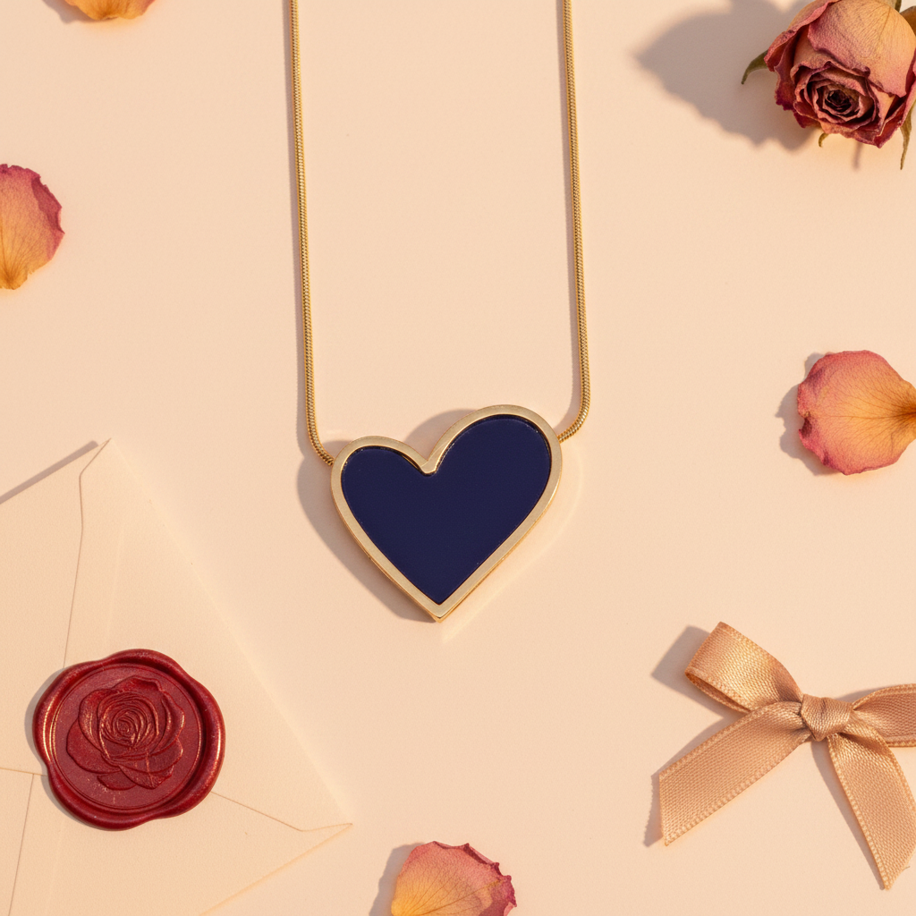 The Midnight Heart Necklace