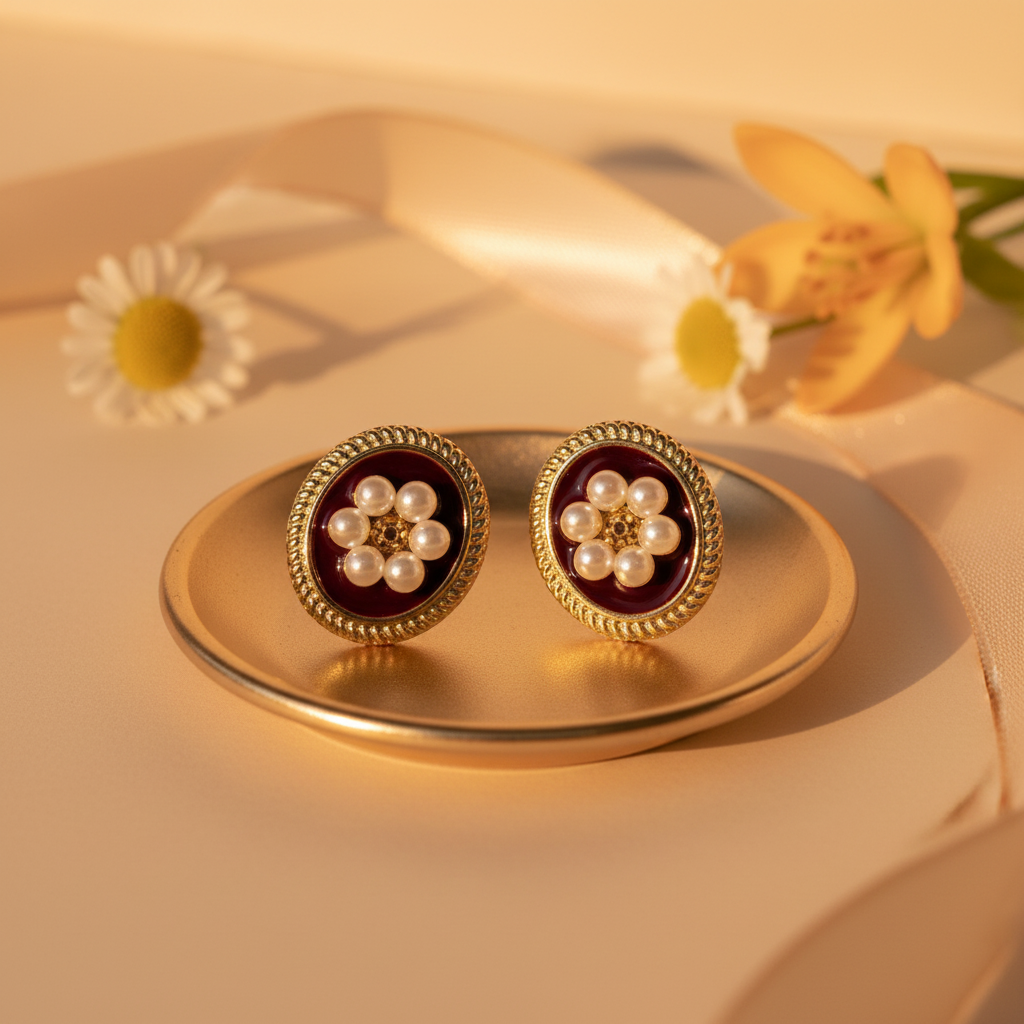 The Cameo Earrings