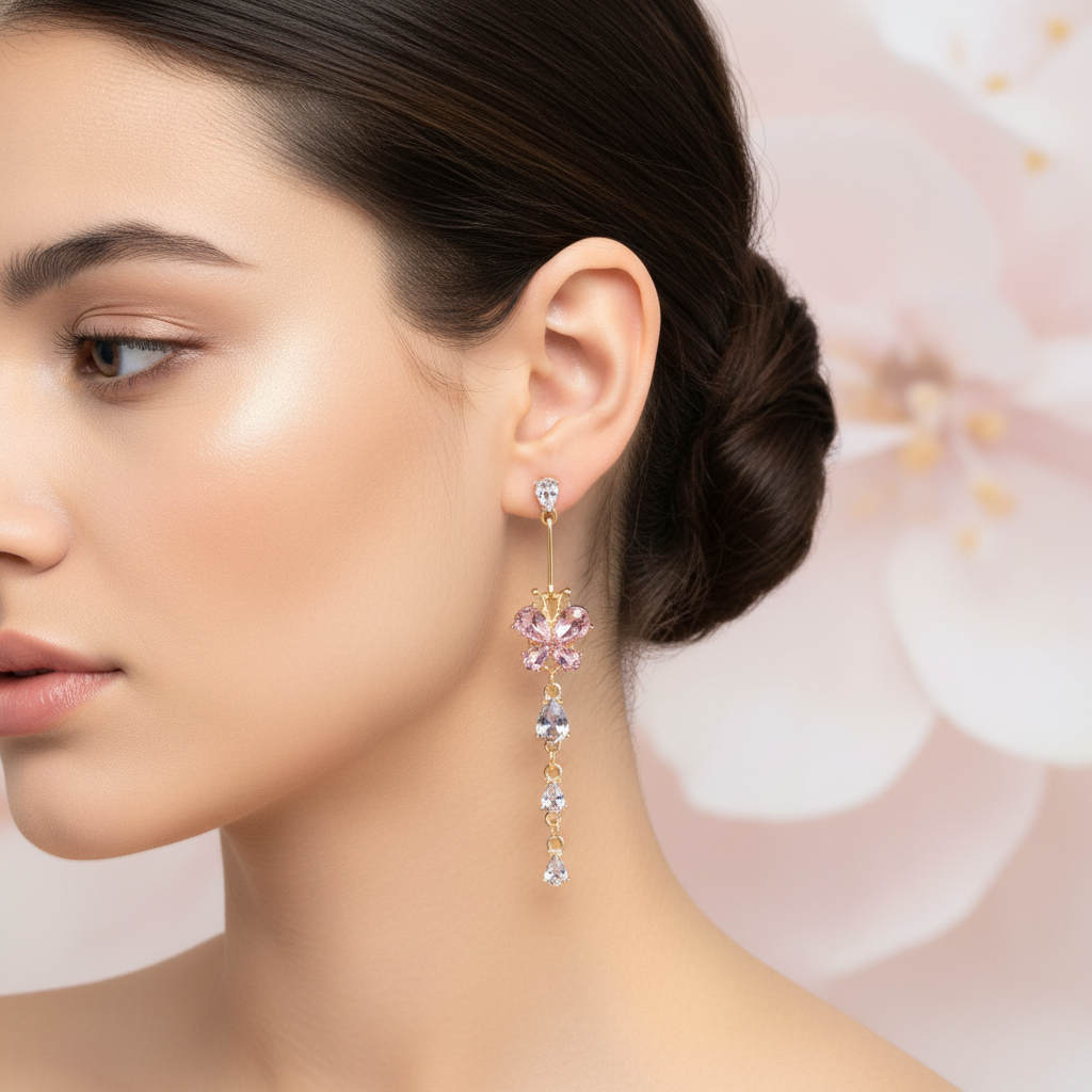 The Butterfly Drop Earrings