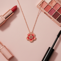 The Peach Blossom Necklace