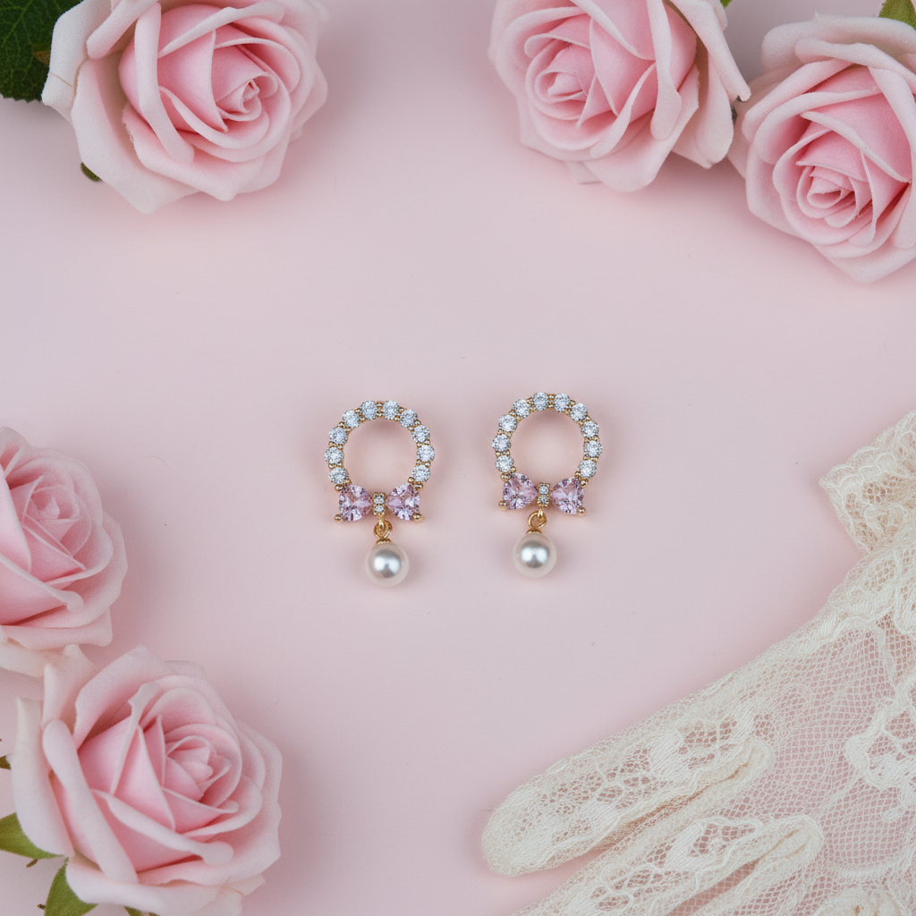 The Circlet Gift Set — Blush Petal
