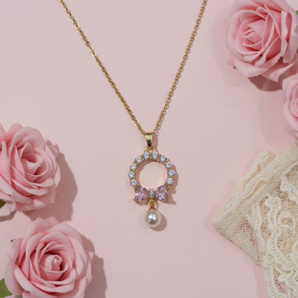 The Circlet Gift Set — Blush Petal