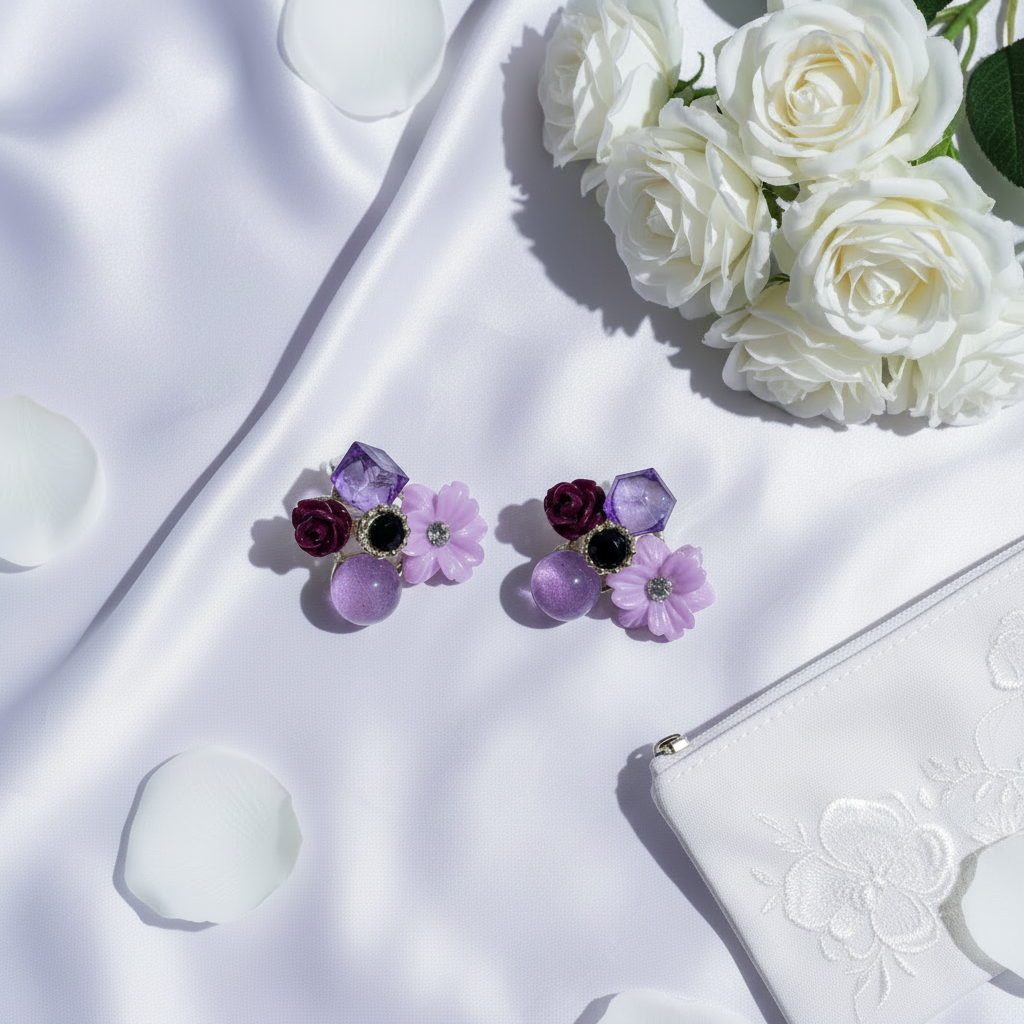 The Violette Earrings