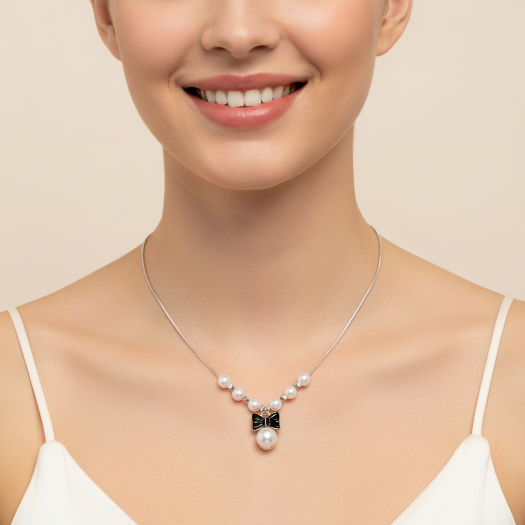 The Shadow Pearl Necklace