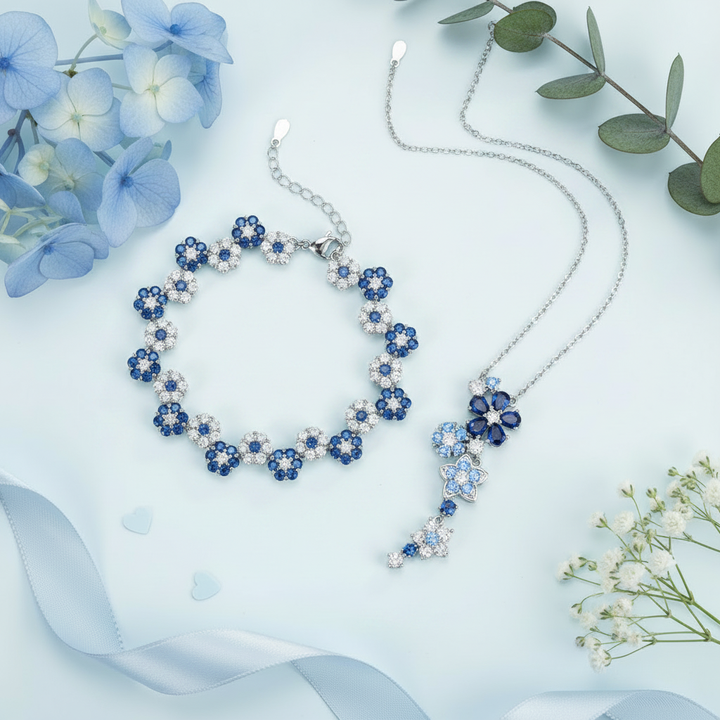 The Sapphire Bloom Gift Set