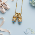The Mist Ballet Shoe Necklace