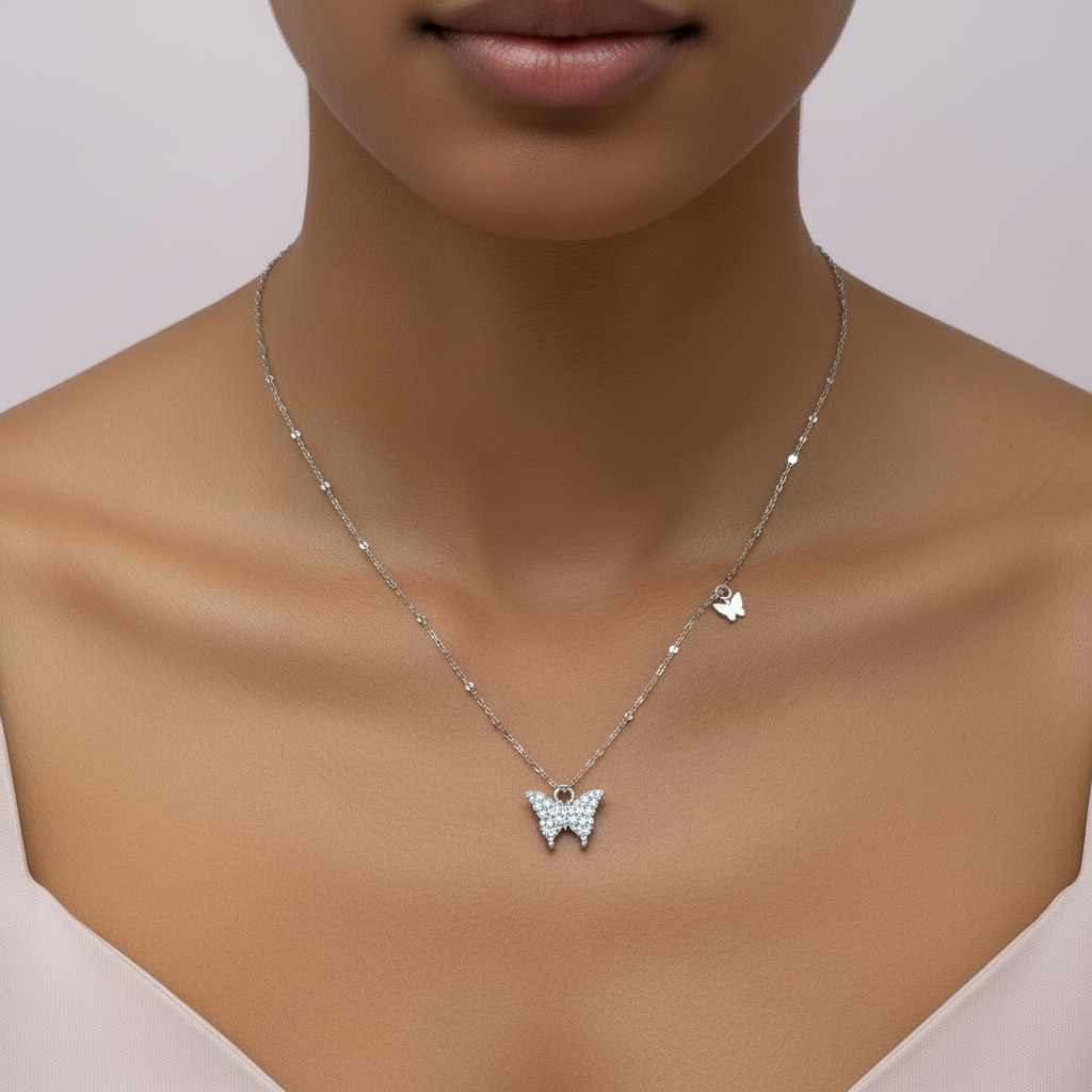 The Dainty Butterfly Necklace
