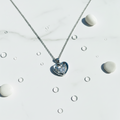 The Frosted Deer Necklace