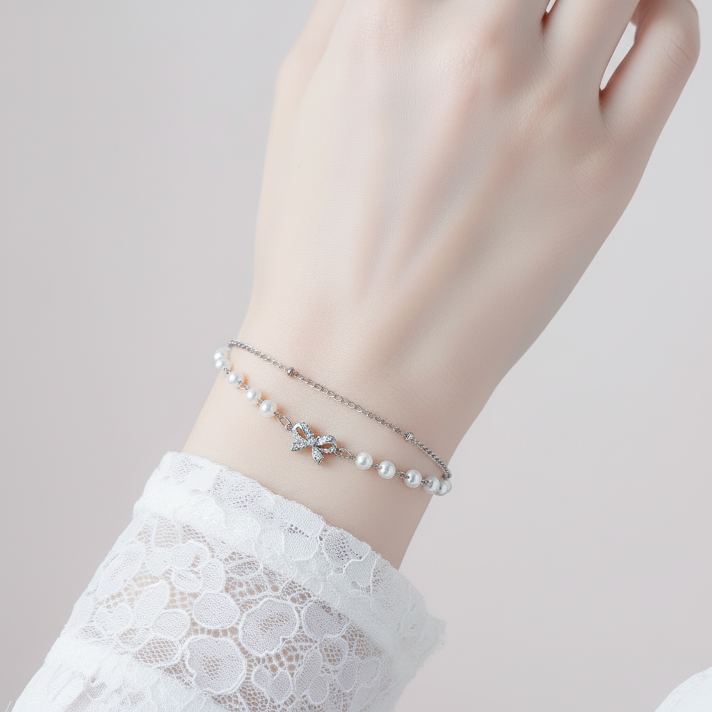 The Ruban Pearl Bracelet