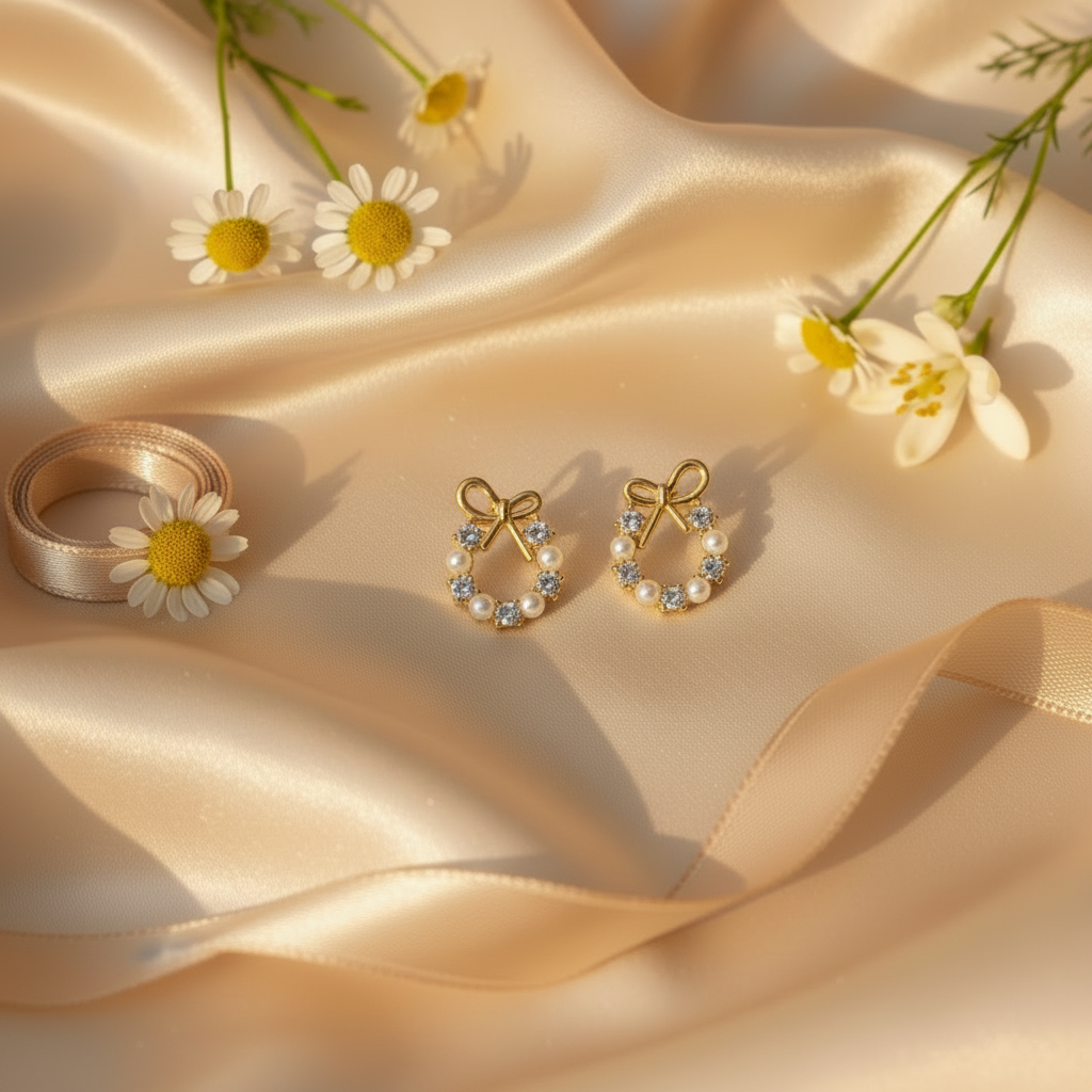 The Ribbon Earrings