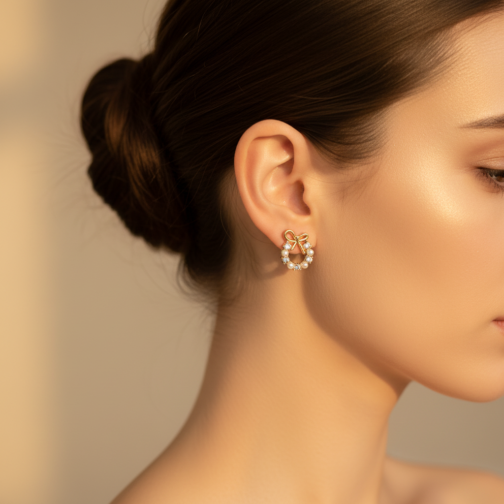 The Ribbon Earrings